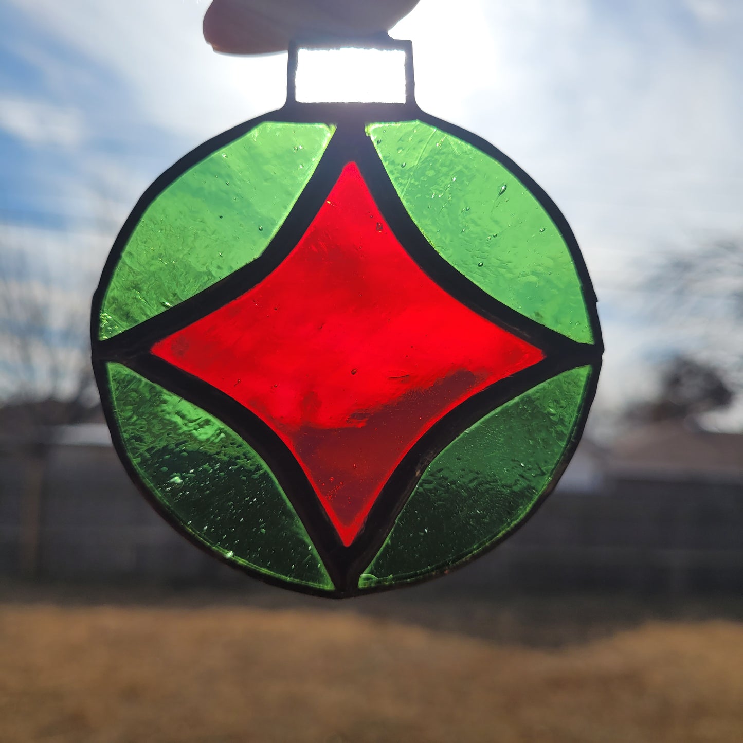 Round Star Ornament