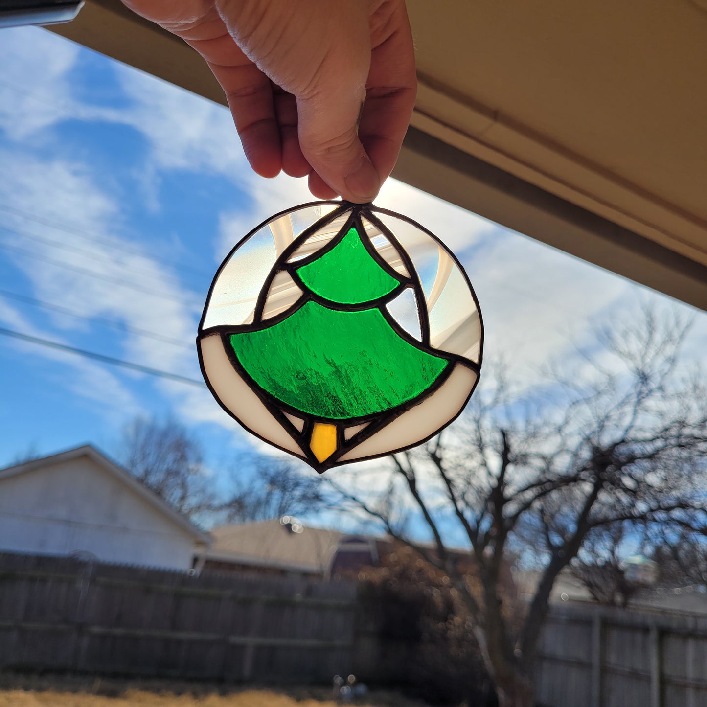 Round Tree Ornament