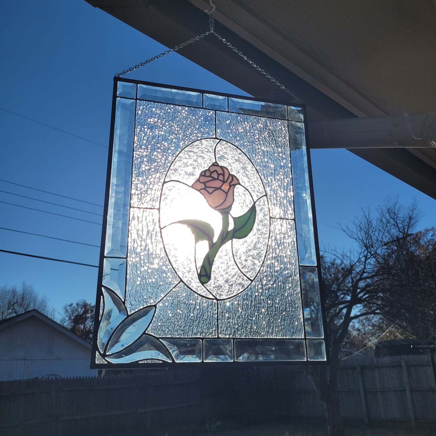 Large Rose Panel