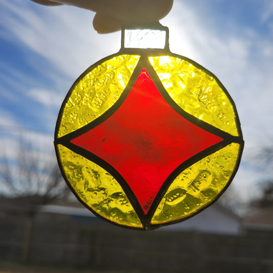 Round Star Ornament