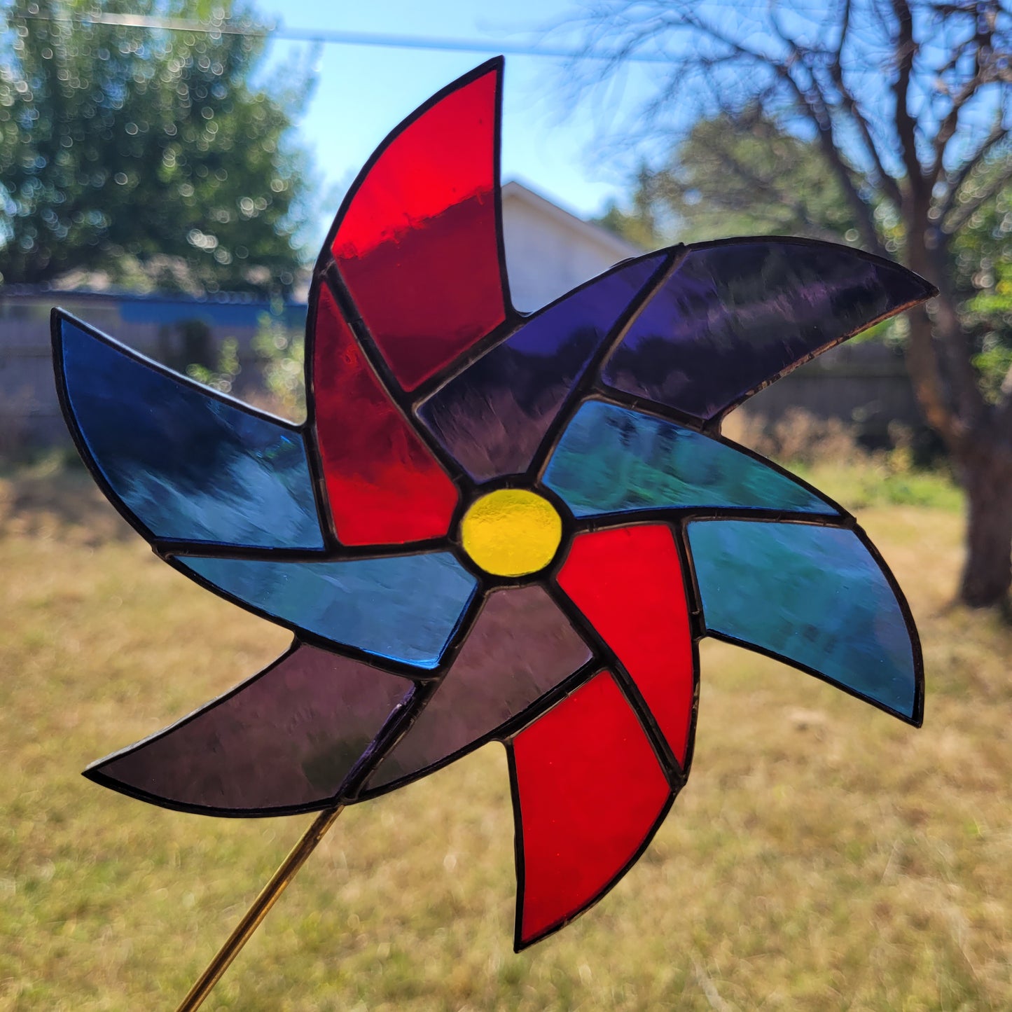 Pinwheel Garden Stake