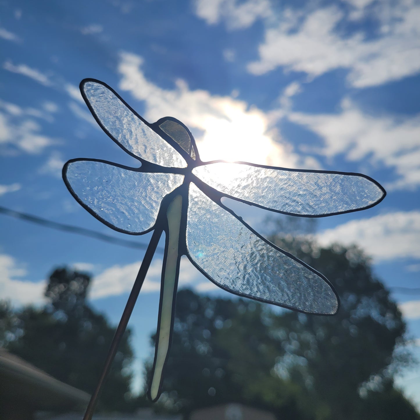 Dragonfly Garden Stake
